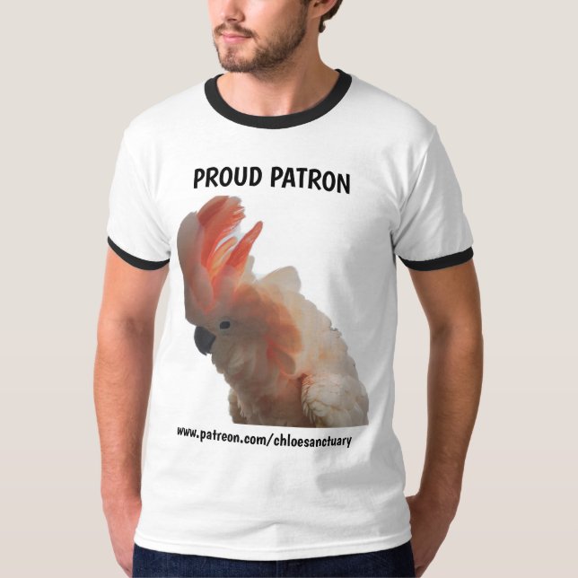Vår Patron/supportertröja T-tröja T Shirt (Framsida)