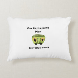 Vår Pension-plan, njut av livet i vårt RV Prydnadskudde
