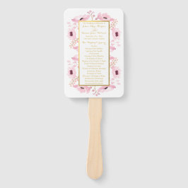 Vår Pinks Watercolor Blommigt Bröllop Collection