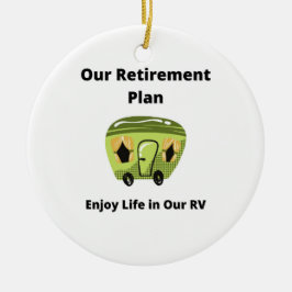 Vår plan i Pension om en Julgransprydnad Keramik