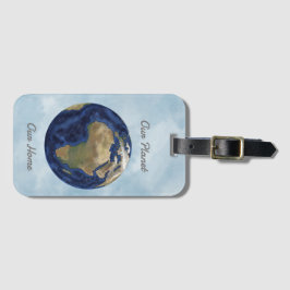 Vår planet bagagebricka