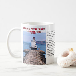 Vår Point Ledge Lighthouse, Maine Mugg