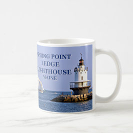 Vår Point Ledge Lighthouse, Maine Mugg