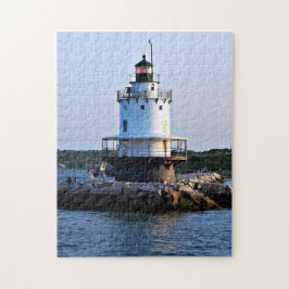 Vår Point Ledge Lighthouse, Maine Puzzle Pussel