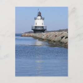 Vår Point Ledge Lighthouse-New England Vykort