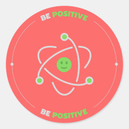 Var positiv bekräftelse runt klistermärke