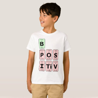 Var positiv och vetenskaplig Geek Nerd T-shirt