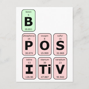 Var positiv, periodvis Bord Vykort