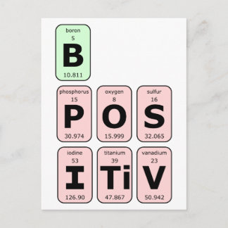 Var positiv, periodvis Bord Vykort