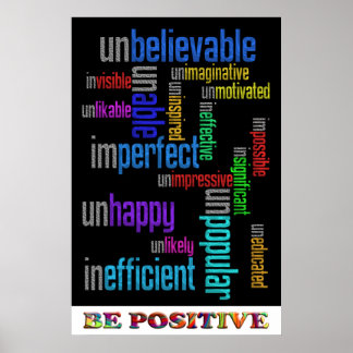 Var positiv poster