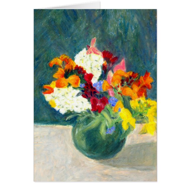 Vår Posy Card Hälsningskort (Framsidan)