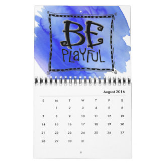 "Var precis" dendestinerade konstkalendertvå-sidan Kalender