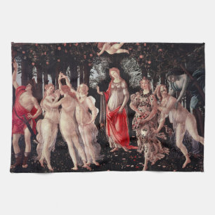 Vår Primavera Sandro Botticelli Renaissance Kökshandduk