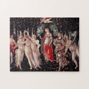 Vår Primavera Sandro Botticelli Renaissance Pussel