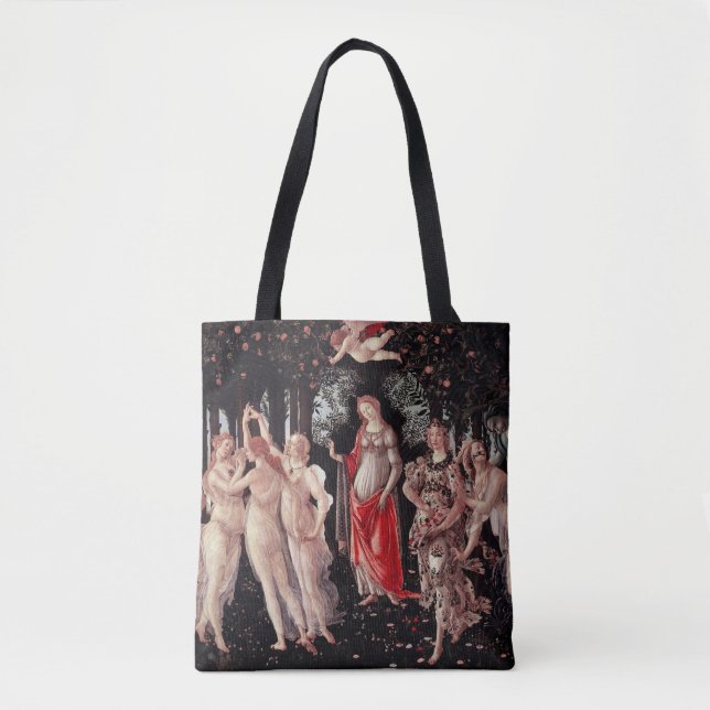 Vår Primavera Sandro Botticelli Renaissance Tygkasse (Framsida)