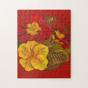 Vår Primroses art tavla pussel