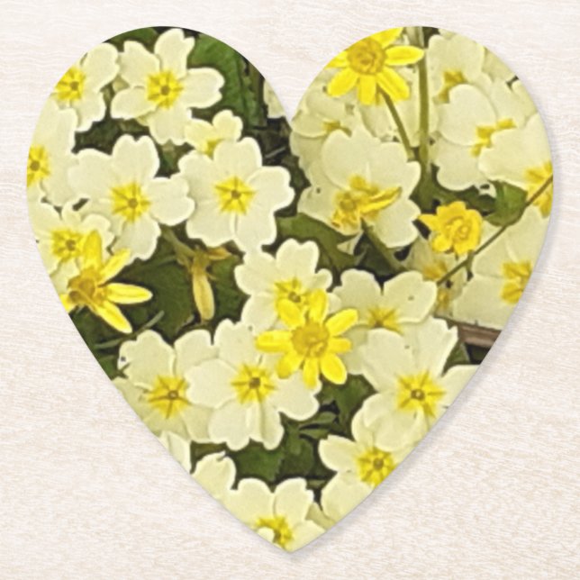 Vår Primroses Underlägg Papper (Framsida)