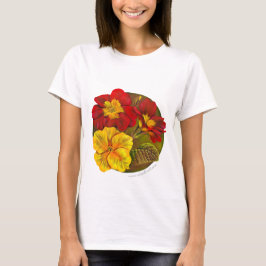 Vår primula bra art t-shirt