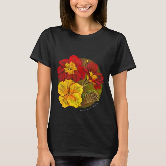 Vår primula bra art t-shirt (Framsida)