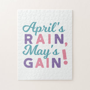 Vår Promise - "April's Rain, May's Gain!" Pussel