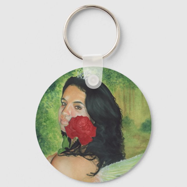 Vår Queen Keychain Nyckelring (Framsida)