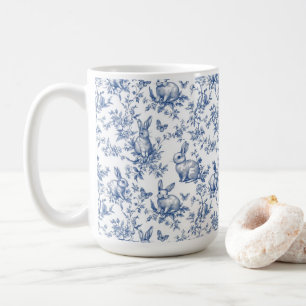 Vår Rabbits Chinoiserie Mönster Kaffemugg