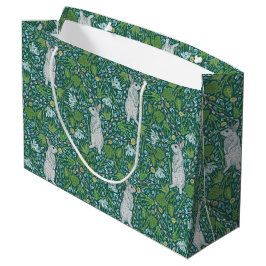 Vår Rabbits Pussy Willows Flora Large Gift Bag