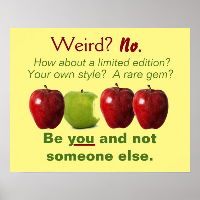 Var rädd att du Poster (Framsidan)