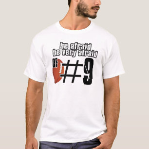 Var rädd av Number 9 Tröja