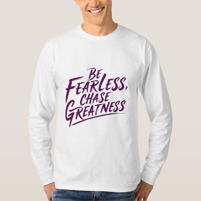 Var rädd, Chase-storhet T Shirt (Framsida)