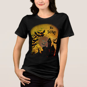 Var rädd, hemlig hus T-Shirt