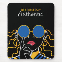 Var rädd och autentisk