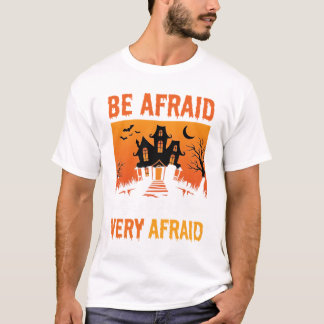Var Rädd Spökhus Halloween T Shirt