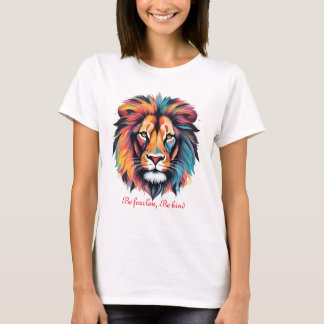 Var rädd, var snäll - Kvinnor - grundläggande T-Sh T Shirt