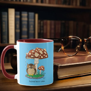 Vår Rain Shower Uggla Mushroom Mugg
