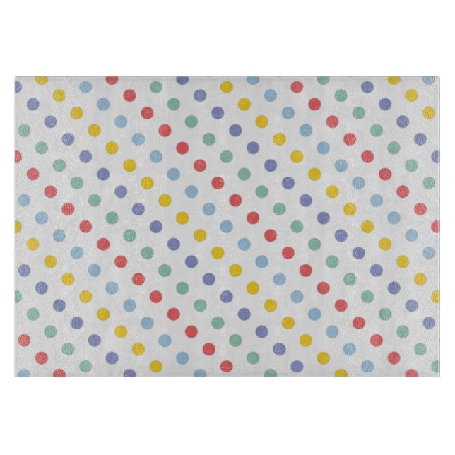 Vår Rainbow Polka Dot Mönster (Framsidan)