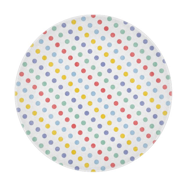Vår Rainbow Polka Dot Mönster (Framsidan)