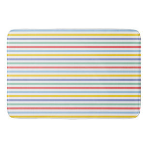 Vår Rainbow Stripe Bath Mat Badrumsmatta