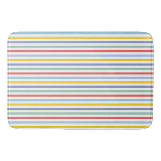 Vår Rainbow Stripe Bath Mat Badrumsmatta