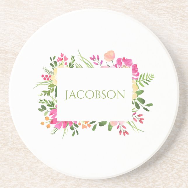 Vår Ram: Anpassningsbar Sandstone Underlägg (Framsidan)