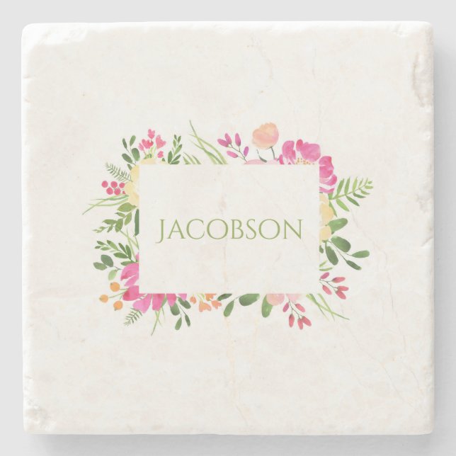 Vår Ram - Anpassningsbar Stone Underlägg (Framsidan)