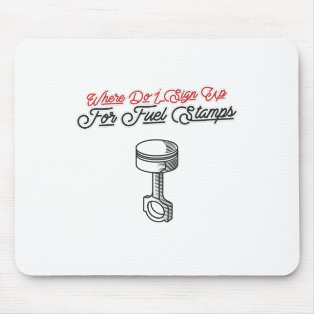 Var registrerar jag mig för Fuel Frimärke? Musmatta (Framsidan)
