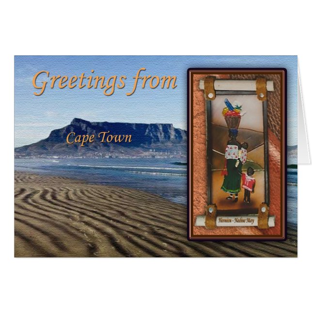 Vår regnbåge hälsningskort (Framsidan Horizontal)