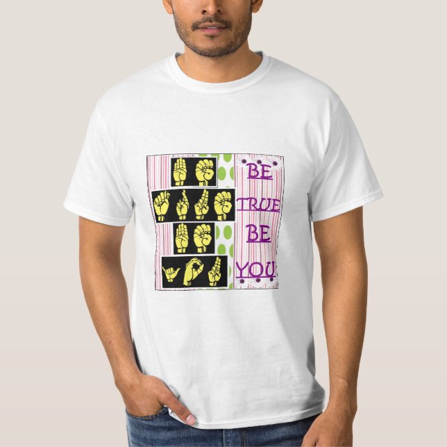 Var riktig - är du tee shirt (Framsida)