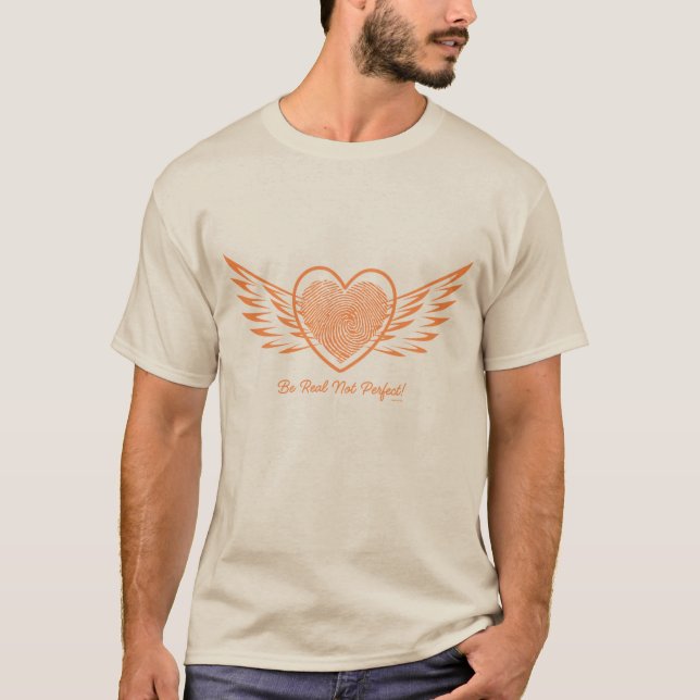 Var riktig inte perfekt herr T-Shirt (Framsida)