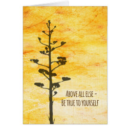 Var riktig till dig hälsningskort