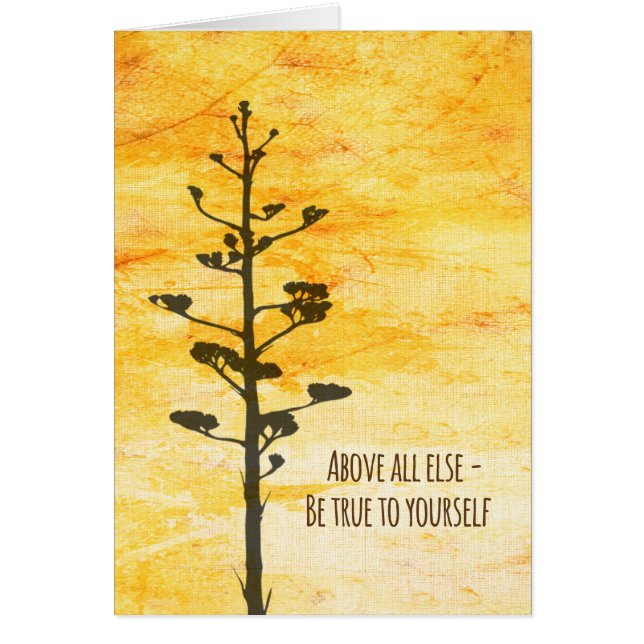 Var riktig till dig hälsningskort (Framsidan)