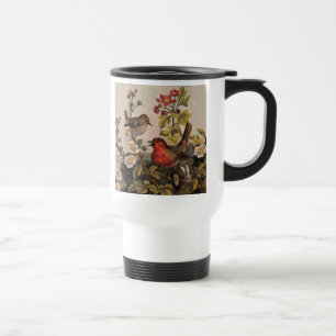 Vår Robin Birds Red Birding Resemugg