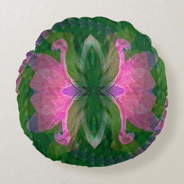 Vår Roligt... Rund Kudde (Framsidan)