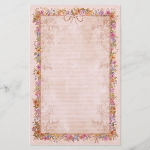 VÅR ROMANTIK - ROSA BREVPAPPER